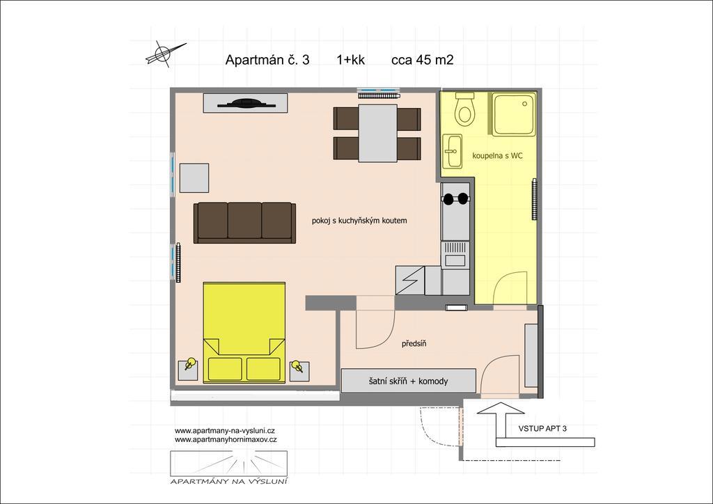 Apartmány Na Výsluní Horní Maxov Exterior foto